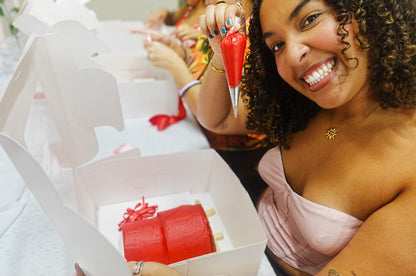 Galentine’s Vintage Cake Box